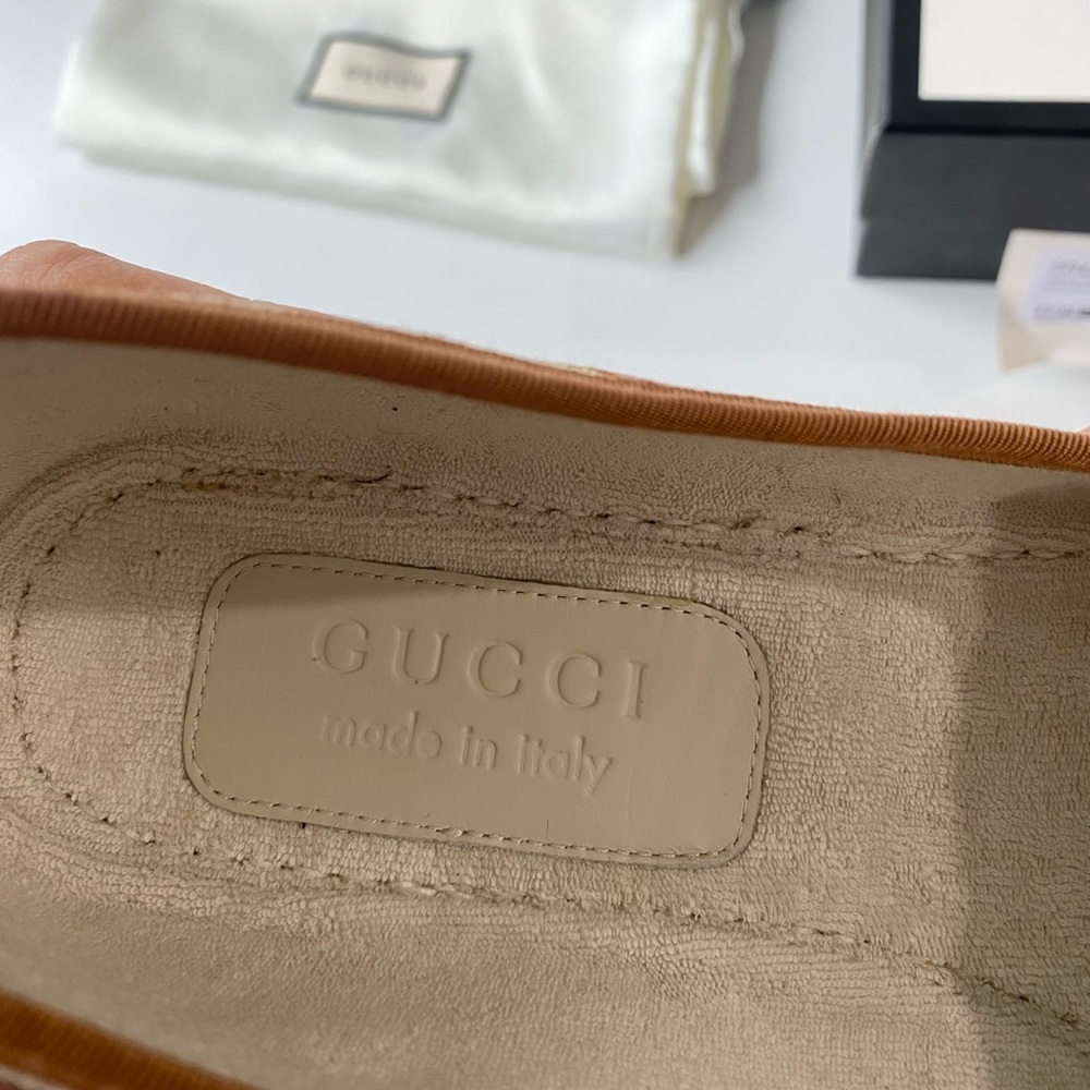 Gucci GG Monogram Horsebit Detail Fria Espadrilles Size US 10 - Picture 12 of 16